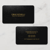 Een minimalistisch modern, modern visitekaartje (Voorkant / Achterkant)