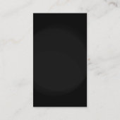 Een minimalistisch modern, modern visitekaartje (Achterkant)