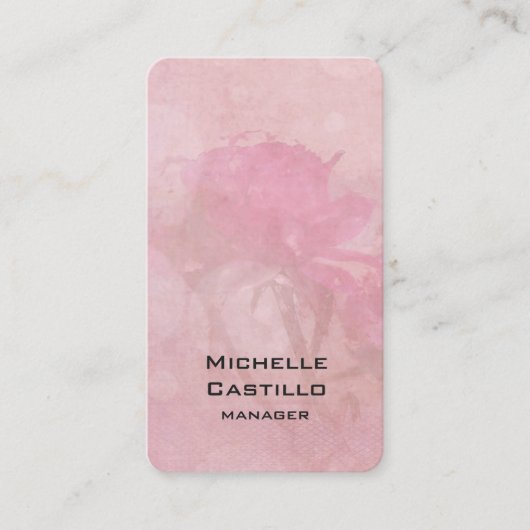 Een minimalistisch modern, modern visitekaartje (Voorkant)