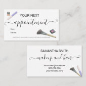 Een minimalistische afspeelkaart maken afsprakenkaartje (Voorkant / Achterkant)