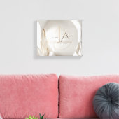 Een minimalistische en ontwerpbewuste logo over zi canvas afdruk (Insitu (Woonkamer))