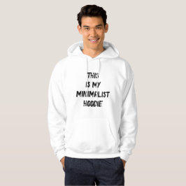 Een minimalistische lange-sleeve hoodie