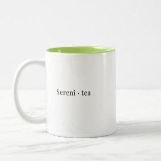 Een minimalistische Tea Mok