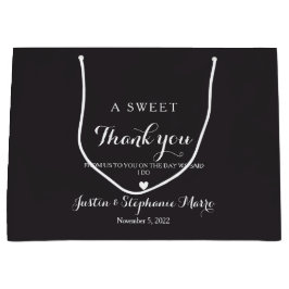 Een Minimalistische Trouw Dank Je Groot Cadeauzakje