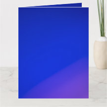 Een minimalistische wenskaart met een verloopontwe
