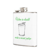 Een Mint Julep-kolf maken Heupfles (Links)