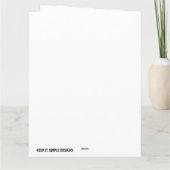 Eén minuut ben je jong en cool, Funny Birthday Kaart (Achterkant)