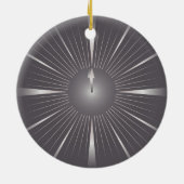 één minuut keramisch ornament (Achterkant)