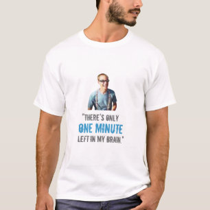 "Eén minuut links in mijn brein" T-shirt