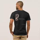 Een minuut onderweg t-shirt (Achterkant volledig)