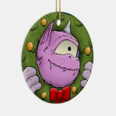 Een mirakelornament voor Kerstmis Keramisch Ornament (Rechts)