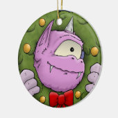 Een mirakelornament voor Kerstmis Keramisch Ornament (Links)