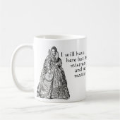 Eén mistress hier koffiemok (Links)