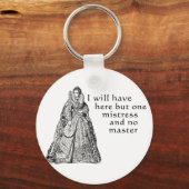 Eén mistress hier sleutelhanger (Voorkant)