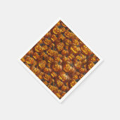 Een mix van Jack-o-Lanterns Servet (Hoek)