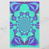 Een mix van Kaleidoscope en Mandala Art! Briefpapier (Voorkant)