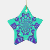 Een mix van Kaleidoscope en Mandala Art! Keramisch Ornament (Rechts)