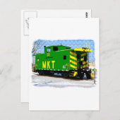 Een MKT Caboose Briefkaart (Voorkant / Achterkant)