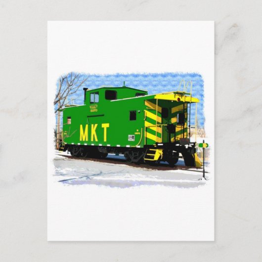 Een MKT Caboose Briefkaart (Voorkant)