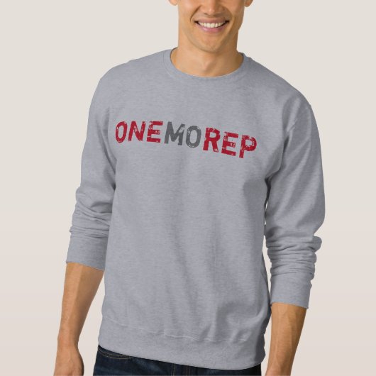 ÉÉN MO REP SWEATSHIRT (Voorkant)