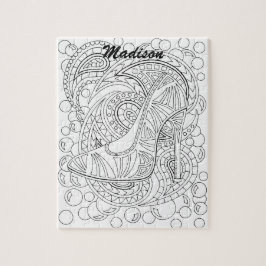 Een Mode met speciale kleuren voor de schoop CL11 Legpuzzel