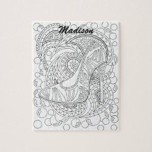 Een Mode met speciale kleuren voor de schoop CL11 Legpuzzel