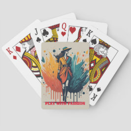 Een mode-twist pokerkaarten