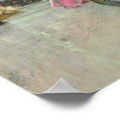 Een model - Mariano Fortuny Marsal Fine Art Poster (Hoek)