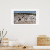 Een model van Herod's tempel Poster (Keuken)