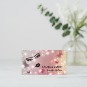 Een modern, aantrekkelijk meisje gezicht visitekaartje (Staand voorkant)