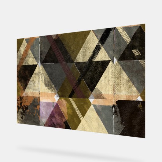 Een modern abstract ontwerp acryl bord (Hoek)