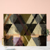 Een modern abstract ontwerp acryl bord (Huwelijk)