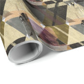 Een modern abstract ontwerp cadeaupapier (Rol Hoek)