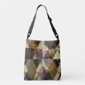 Een modern abstract ontwerp crossbody tas (Achterkant)
