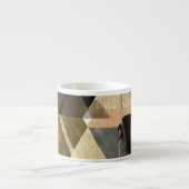 Een modern abstract ontwerp espresso kop (Voorkant)