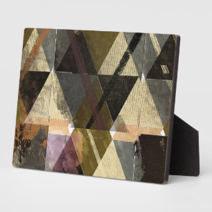 Een modern abstract ontwerp fotoplaat