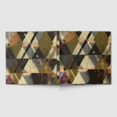 Een modern abstract ontwerp gastenboek (Volledig)