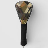 Een modern abstract ontwerp golfheadcover (Voorkant)