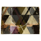 Een modern abstract ontwerp groot cadeauzakje (Voorkant)