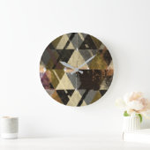 Een modern abstract ontwerp grote klok (Huis)