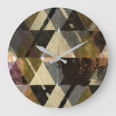 Een modern abstract ontwerp grote klok (Voorkant)