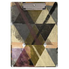 Een modern abstract ontwerp klembord