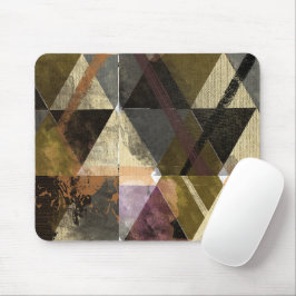 Een modern abstract ontwerp muismat