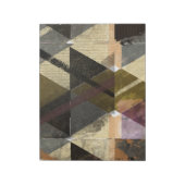 Een modern abstract ontwerp notitieblok (Linkerzijde)