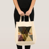 Een modern abstract ontwerp tote bag (Voorkant (product))