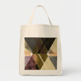 Een modern abstract ontwerp tote bag