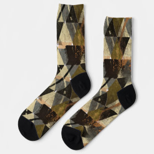 Een modern abstract ontwerpCrew Sokken