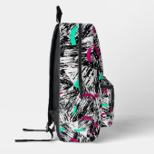 Een modern Abstract patroon. Bedrukte Rugzak (Links)
