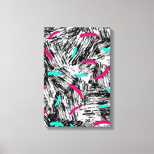 Een modern Abstract patroon. Canvas Afdruk (Voorkant)