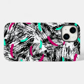 Een modern Abstract patroon. Case-Mate iPhone Case (Achterkant (horizontaal))